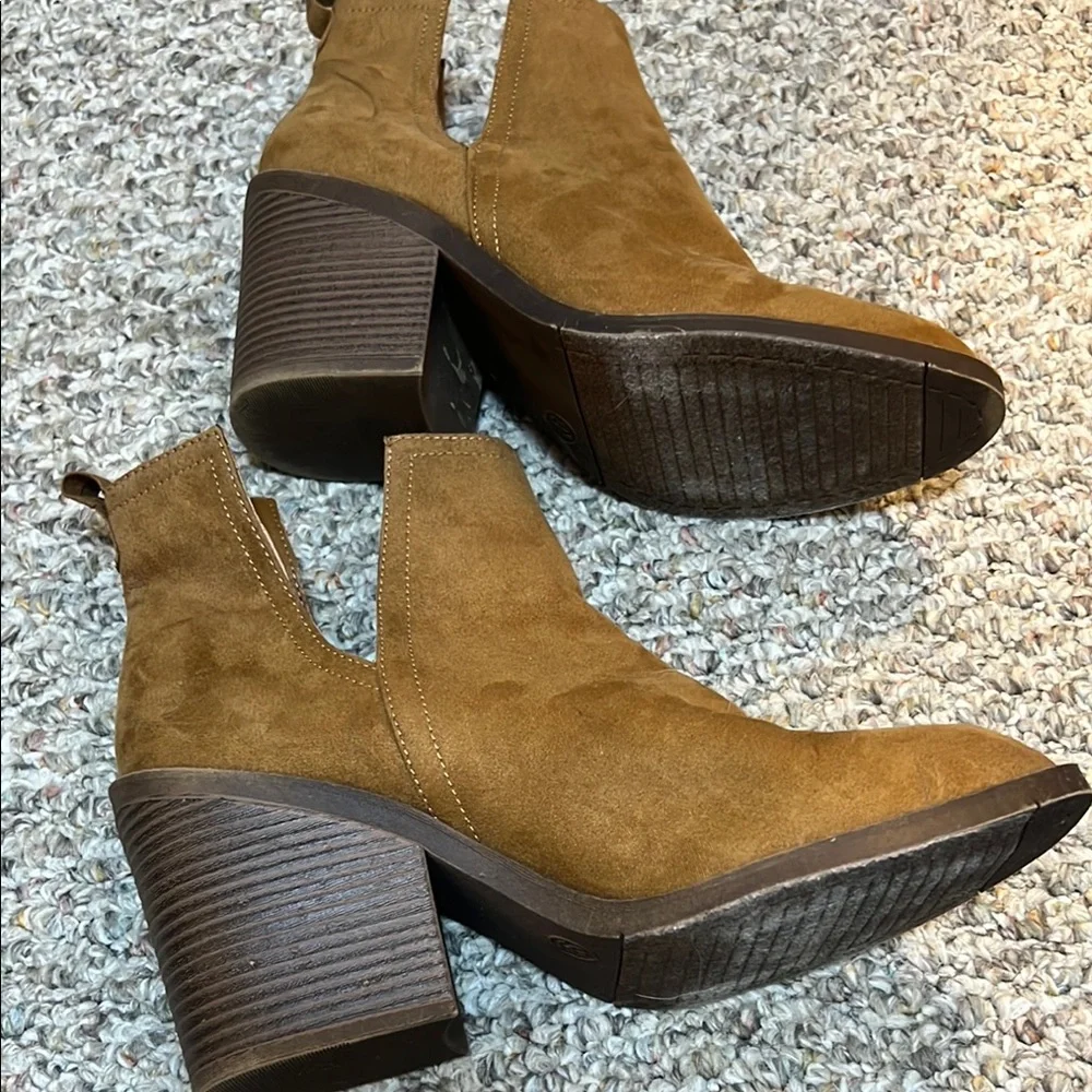 Women's Slip On Ankle Boots-9.5